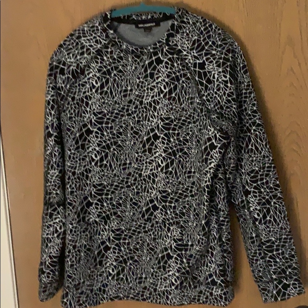 Karl Lagerfeld Paris Sweater - Black&White - S